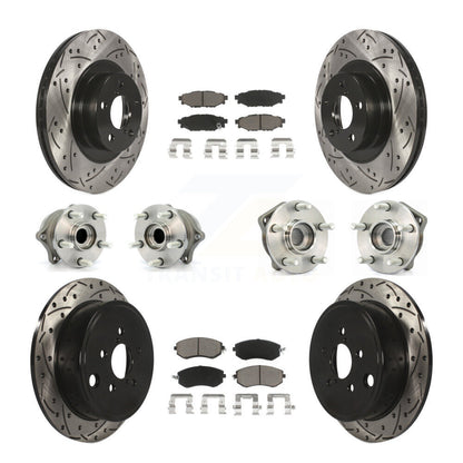 [Avant + Arrière] Kit d'ensemble roulement de roue et moyeu pour Subaru Outback Impreza Forester Legacy KBB-119910