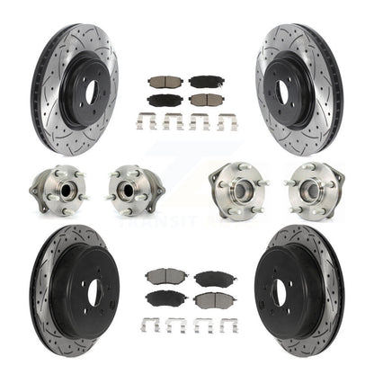 [Avant + Arrière] Kit d'ensemble roulement de roue et moyeu pour Subaru Outback Legacy KBB-119937