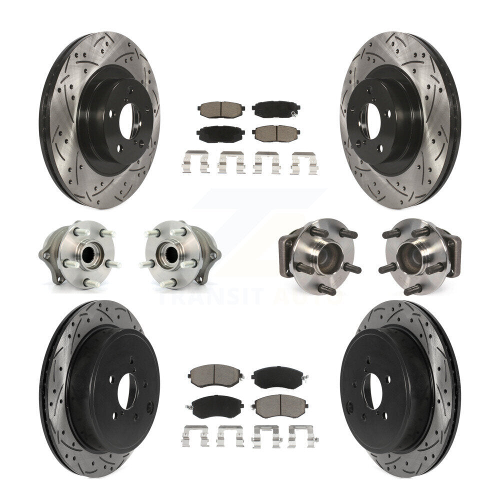 [Avant + Arrière] Kit d'ensemble roulement de roue et moyeu pour Toyota 86 KBB-120016