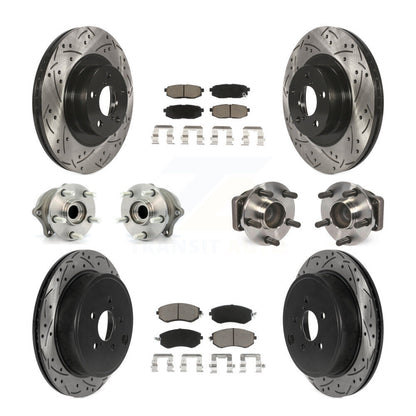 [Avant + Arrière] Kit d'ensemble roulement de roue et moyeu pour Toyota 86 KBB-120016