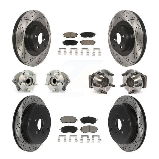 [Avant + Arrière] Kit d'ensemble roulement de roue et moyeu pour Toyota 86 KBB-120016