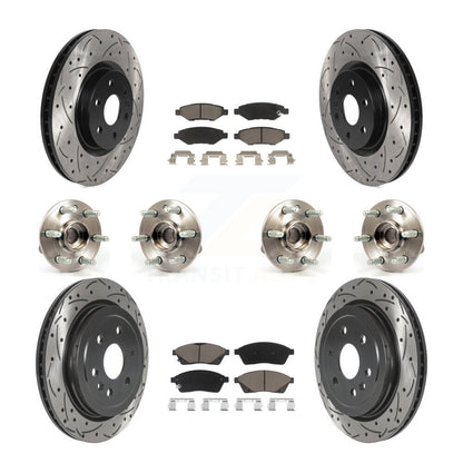 [Avant + Arrière] Kit d'ensemble roulement de roue et moyeu pour Cadillac SRX Saab 9-4X KBB-120068
