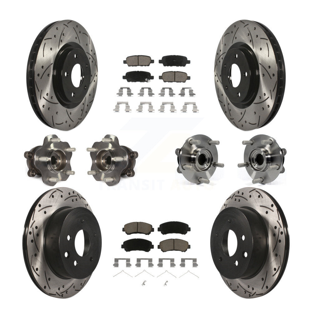 [Avant + Arrière] Kit d'ensemble roulement de roue et moyeu pour Nissan Juke KBB-120097
