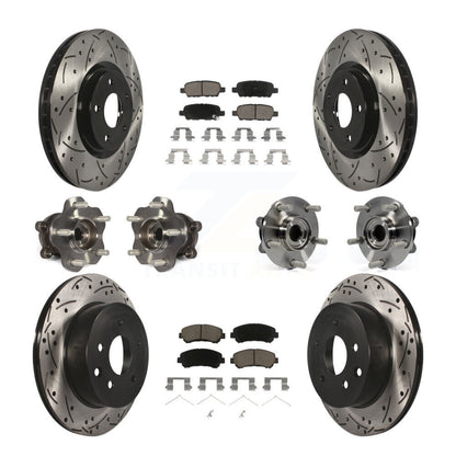 [Avant + Arrière] Kit d'ensemble roulement de roue et moyeu pour Nissan Juke KBB-120097