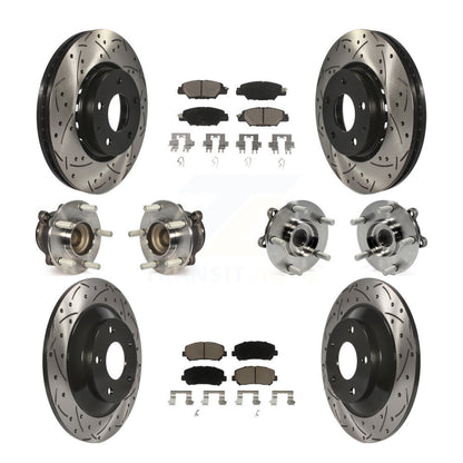 [Avant + Arrière] Kit d'ensemble roulement de roue et moyeu pour Mazda CX-5 KBB-120112