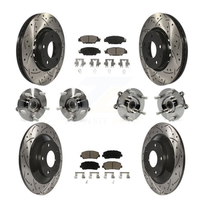 [Avant + Arrière] Kit d'ensemble roulement de roue et moyeu pour Mazda CX-5 KBB-120113