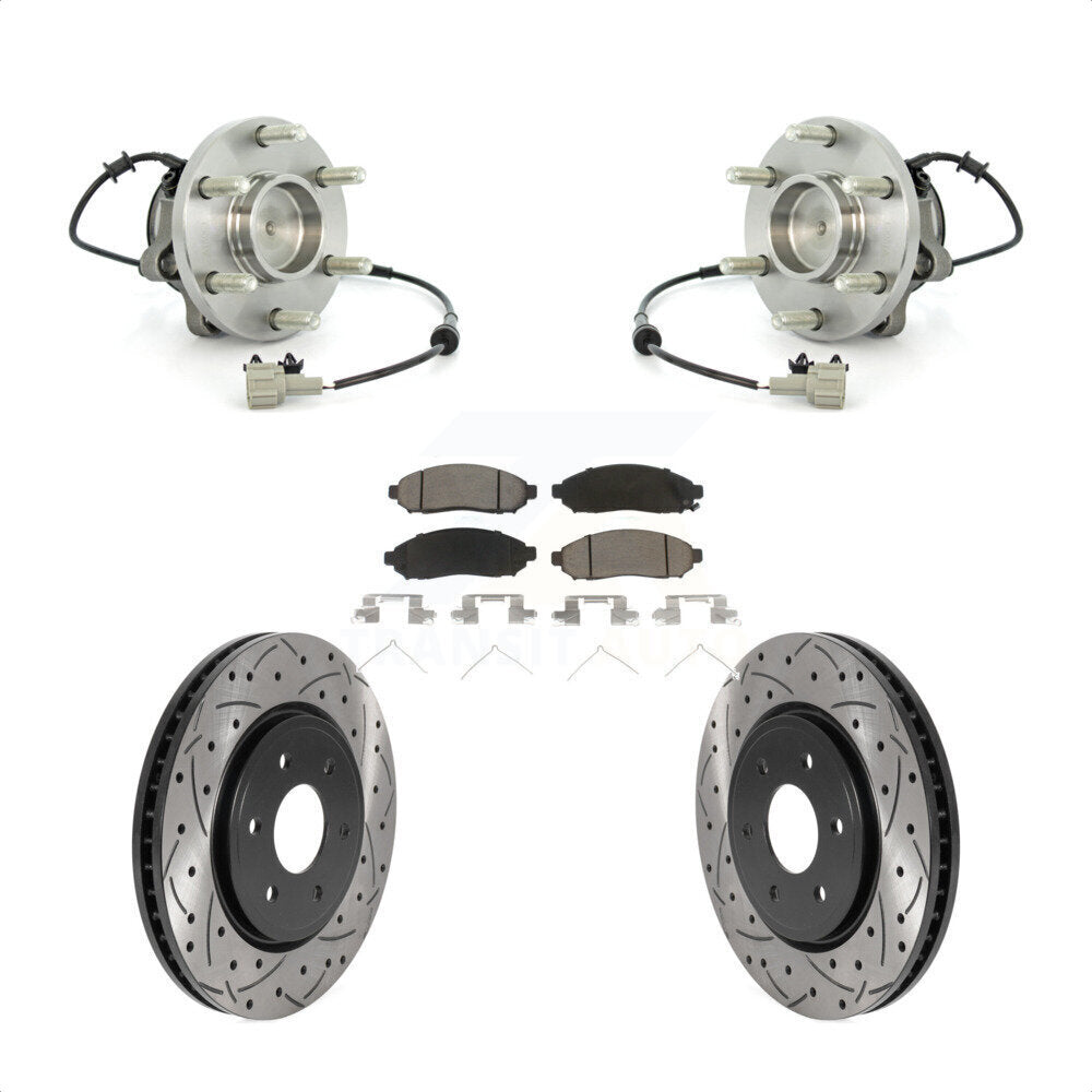 [Avant] Kit d'ensemble roulement de roue et moyeu pour Nissan Frontier Pathfinder Xterra Suzuki Equator KBB-120119