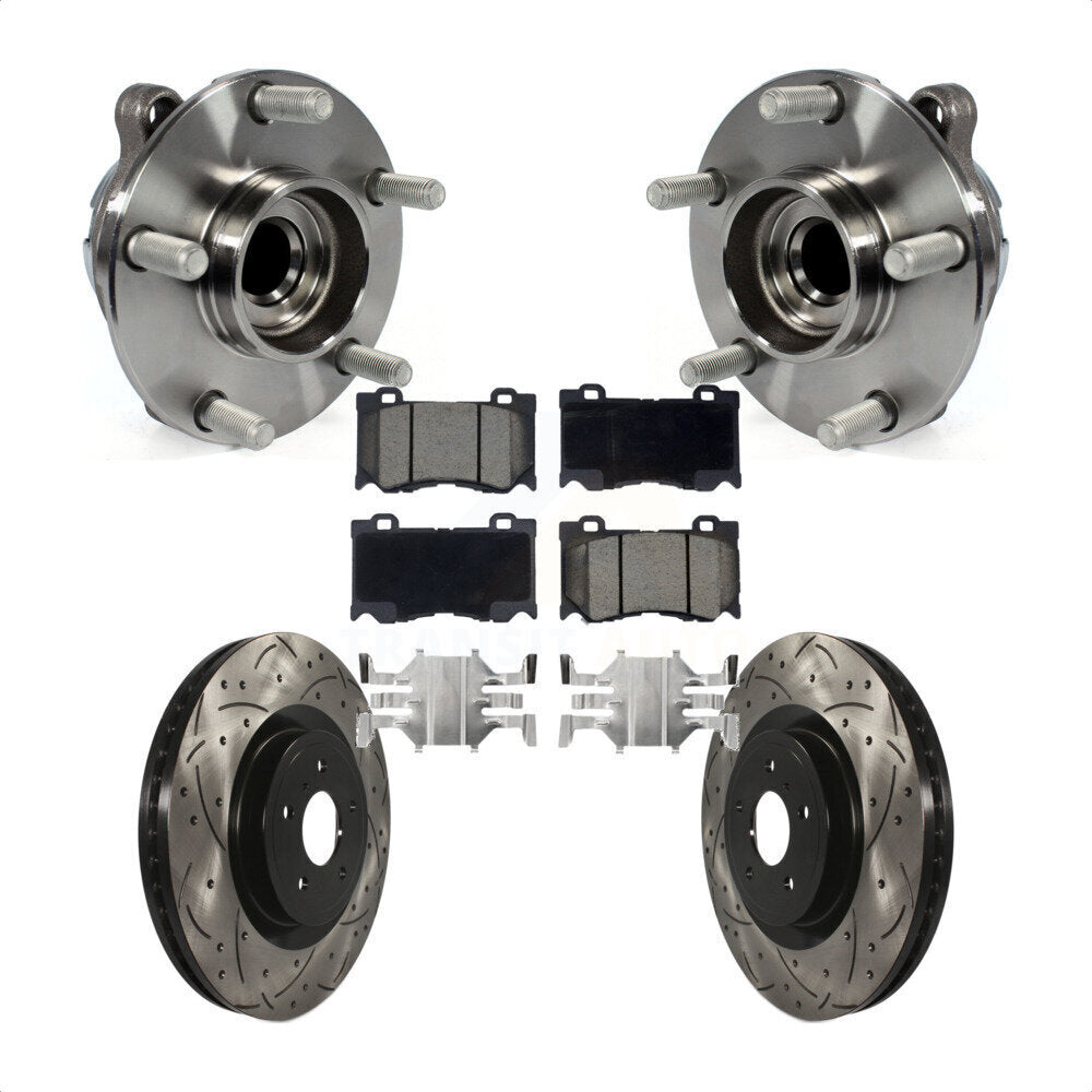 [Avant] Kit d'ensemble roulement de roue et moyeu pour INFINITI G37 Q50 Nissan 370Z Q60 M37 Q70 Q70L QX70 M56 Z KBB-120123