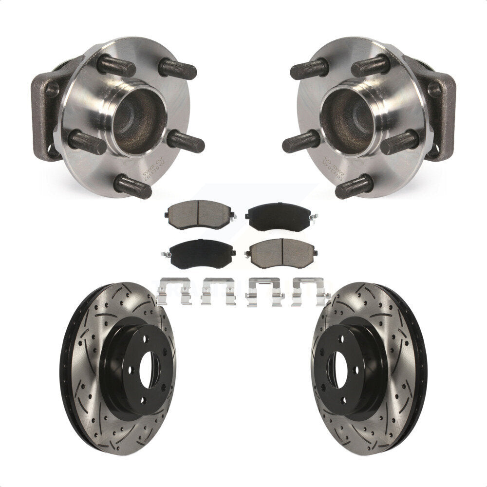 [Avant] Kit d'ensemble roulement de roue et moyeu pour 2013-2016 Scion FR-S Subaru BRZ 277mm Diameter Rotor KBB-120127