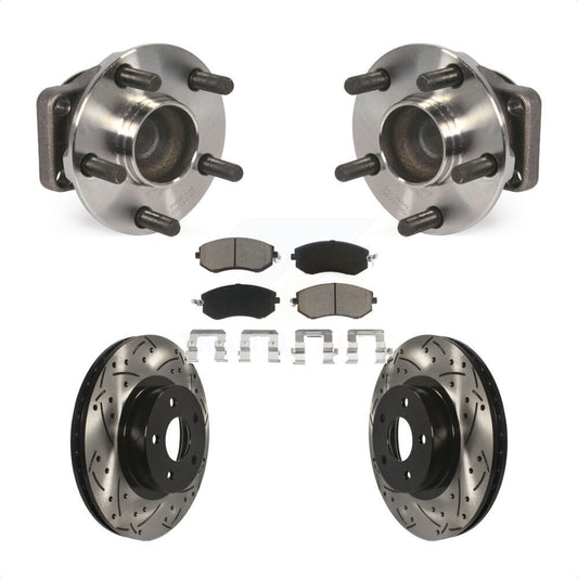 [Avant] Kit d'ensemble roulement de roue et moyeu pour 2013-2016 Scion FR-S Subaru BRZ 277mm Diameter Rotor KBB-120127