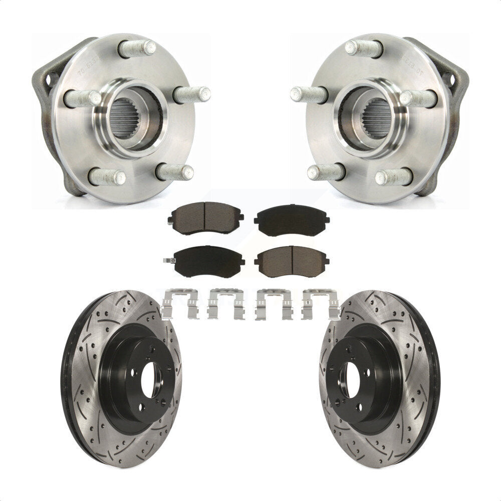 [Avant] Kit d'ensemble roulement de roue et moyeu pour Subaru Outback Legacy Forester Impreza KBB-120132