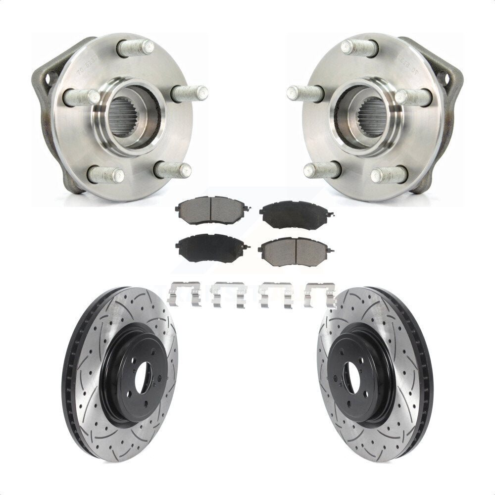 [Avant] Kit d'ensemble roulement de roue et moyeu pour Subaru Outback Legacy Forester KBB-120135