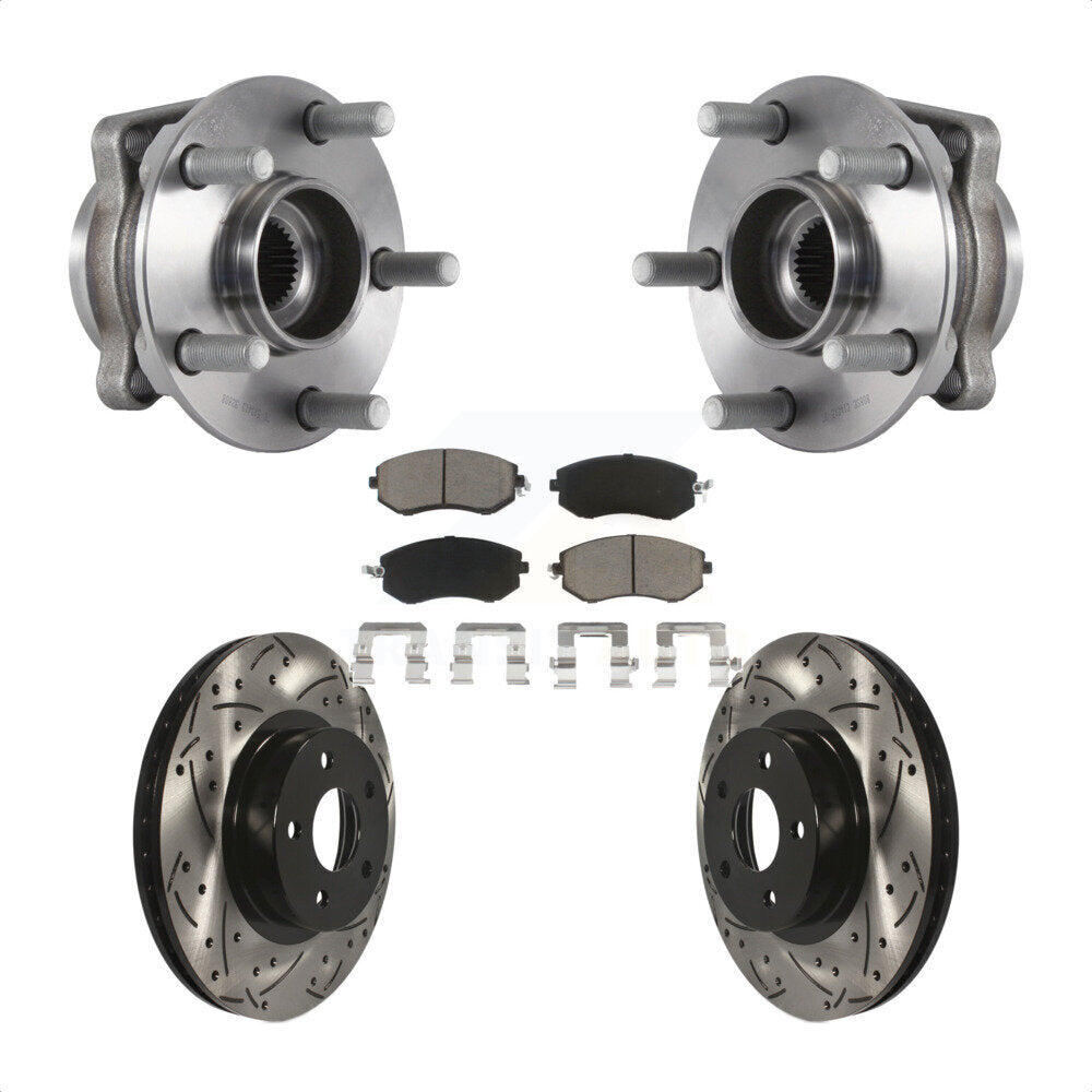[Avant] Kit d'ensemble roulement de roue et moyeu pour Subaru Impreza KBB-120136