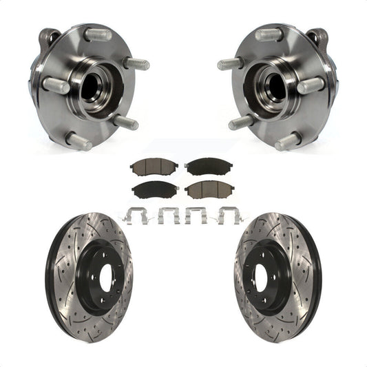 [Avant] Kit d'ensemble roulement de roue et moyeu pour INFINITI G37 G35 M35 Nissan 370Z EX35 QX70 M37 G25 Q70 Q70L M45 Q40 QX50 M56 EX37 M35h KBB-120145