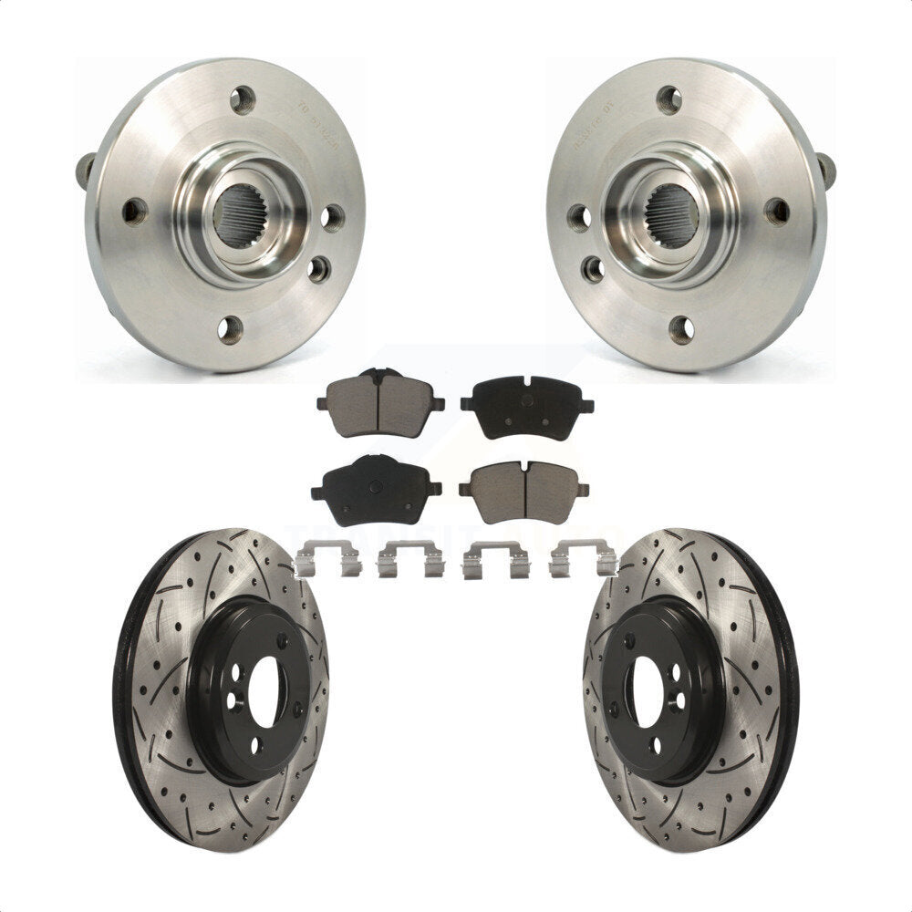 [Avant] Kit d'ensemble roulement de roue et moyeu pour 2002-2006 Mini Cooper 294mm Diameter Rotor KBB-120157
