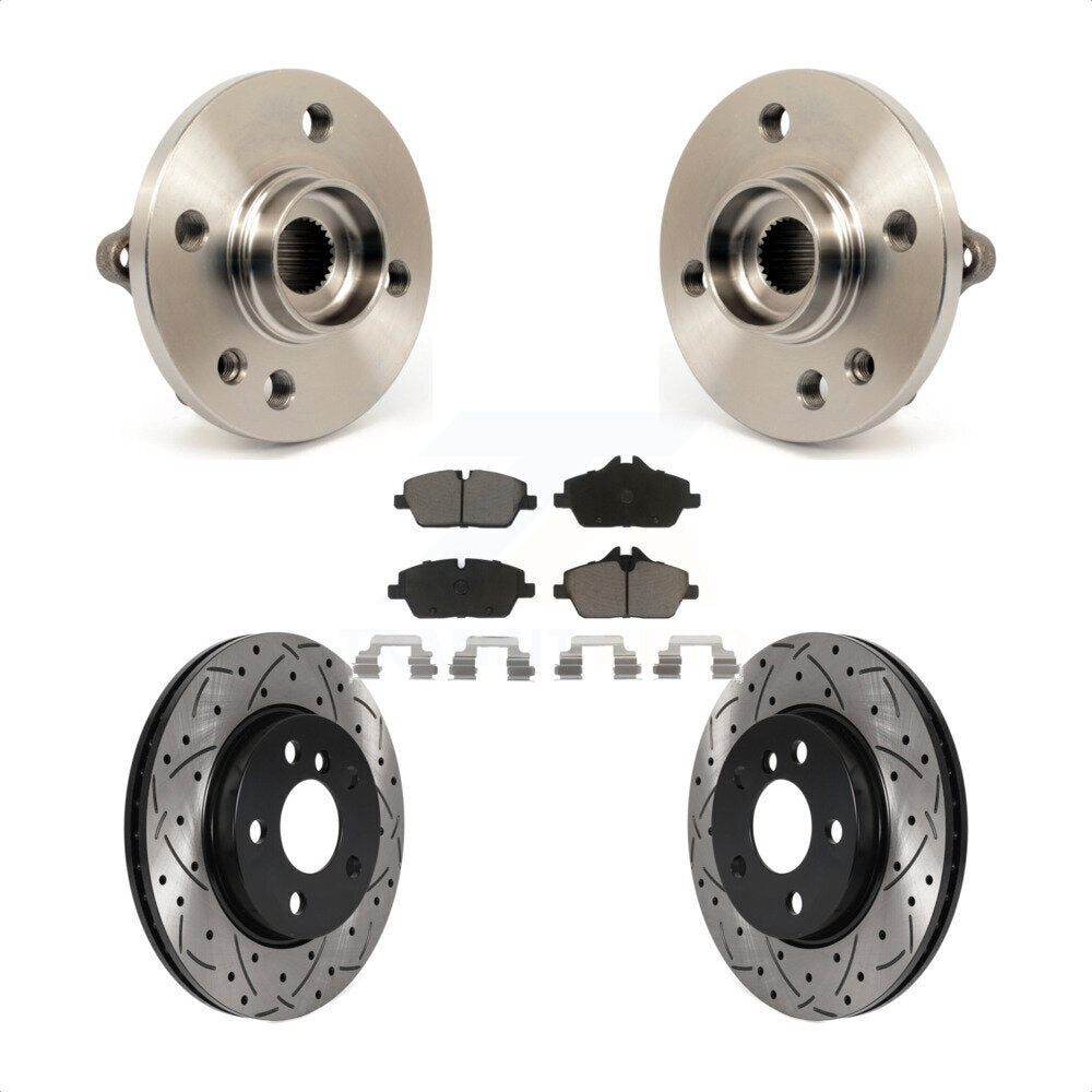 [Avant] Kit d'ensemble roulement de roue et moyeu pour 2014-2015 Mini Cooper Convertible Coupe 5 Lug Wheels KBB-120160