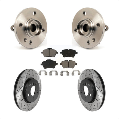 [Avant] Kit d'ensemble roulement de roue et moyeu pour 2014-2015 Mini Cooper Convertible Coupe 294mm Diameter Rotor KBB-120161