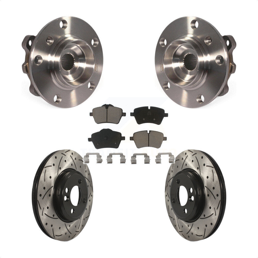 [Avant] Kit d'ensemble roulement de roue et moyeu pour 2012-2013 Mini Cooper Countryman 294mm Diameter Rotor KBB-120162