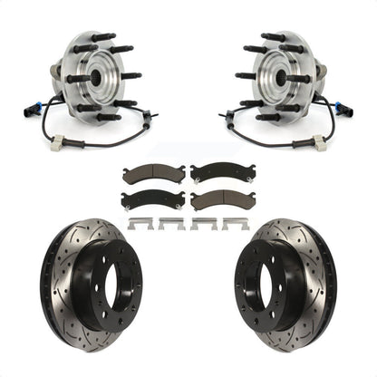[Avant] Kit d'ensemble roulement de roue et moyeu pour Chevrolet Silverado 2500 HD GMC Sierra Hummer H2 Classic 1500 3500 Suburban Yukon XL Avalanche KBB-120170