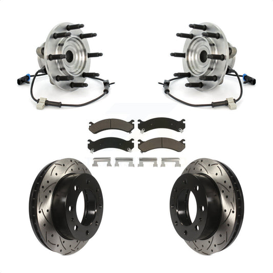 [Avant] Kit d'ensemble roulement de roue et moyeu pour Chevrolet Silverado 2500 HD GMC Sierra Hummer H2 Classic 1500 3500 Suburban Yukon XL Avalanche KBB-120170