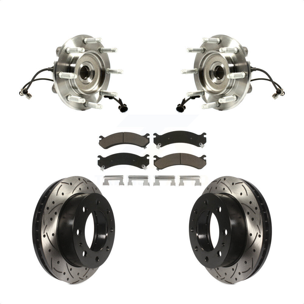 [Avant] Kit d'ensemble roulement de roue et moyeu pour Chevrolet Silverado 2500 HD GMC Sierra Classic 1500 Suburban Yukon XL Avalanche KBB-120171