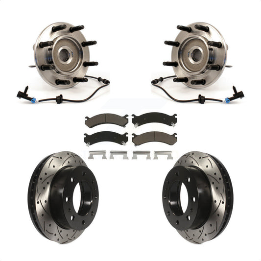 [Avant] Kit d'ensemble roulement de roue et moyeu pour Chevrolet Silverado 2500 HD GMC Sierra Suburban Hummer H2 Yukon XL KBB-120173