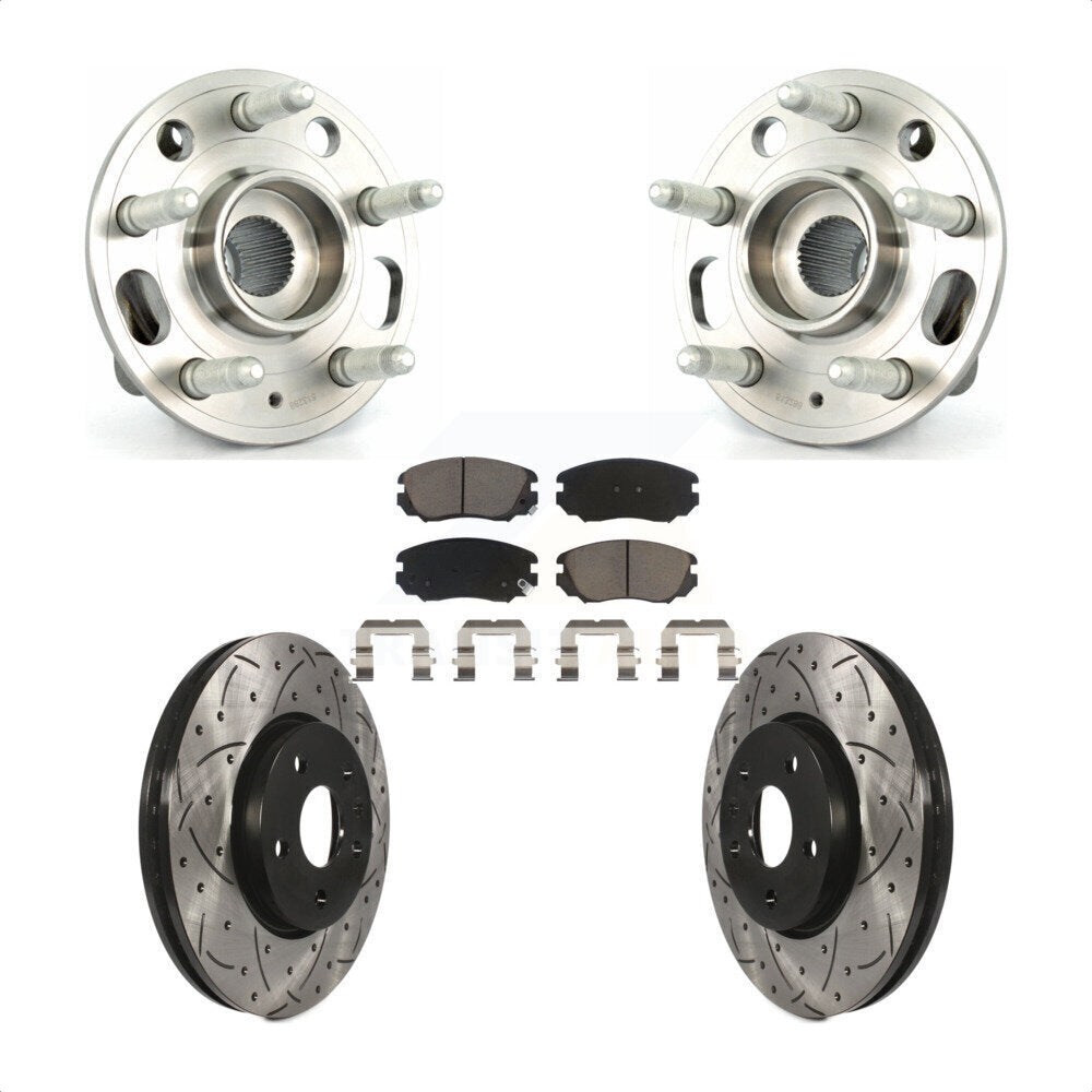 [Avant] Kit d'ensemble roulement de roue et moyeu pour Chevrolet Equinox GMC Terrain Malibu Buick Impala LaCrosse Regal Limited KBB-120176