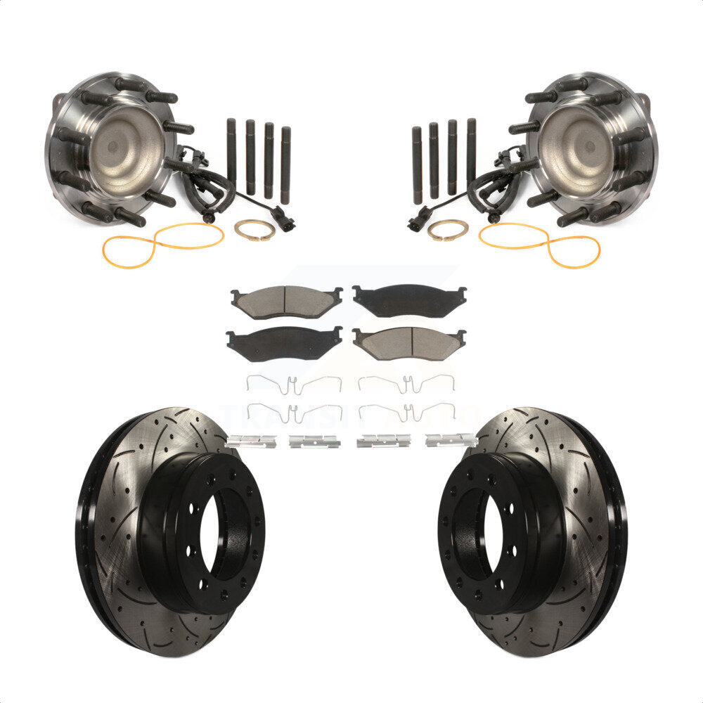 [Avant] Kit d'ensemble roulement de roue et moyeu pour 2011-2016 Ford F-450 Super Duty F-550 4 X 2 KBB-120182