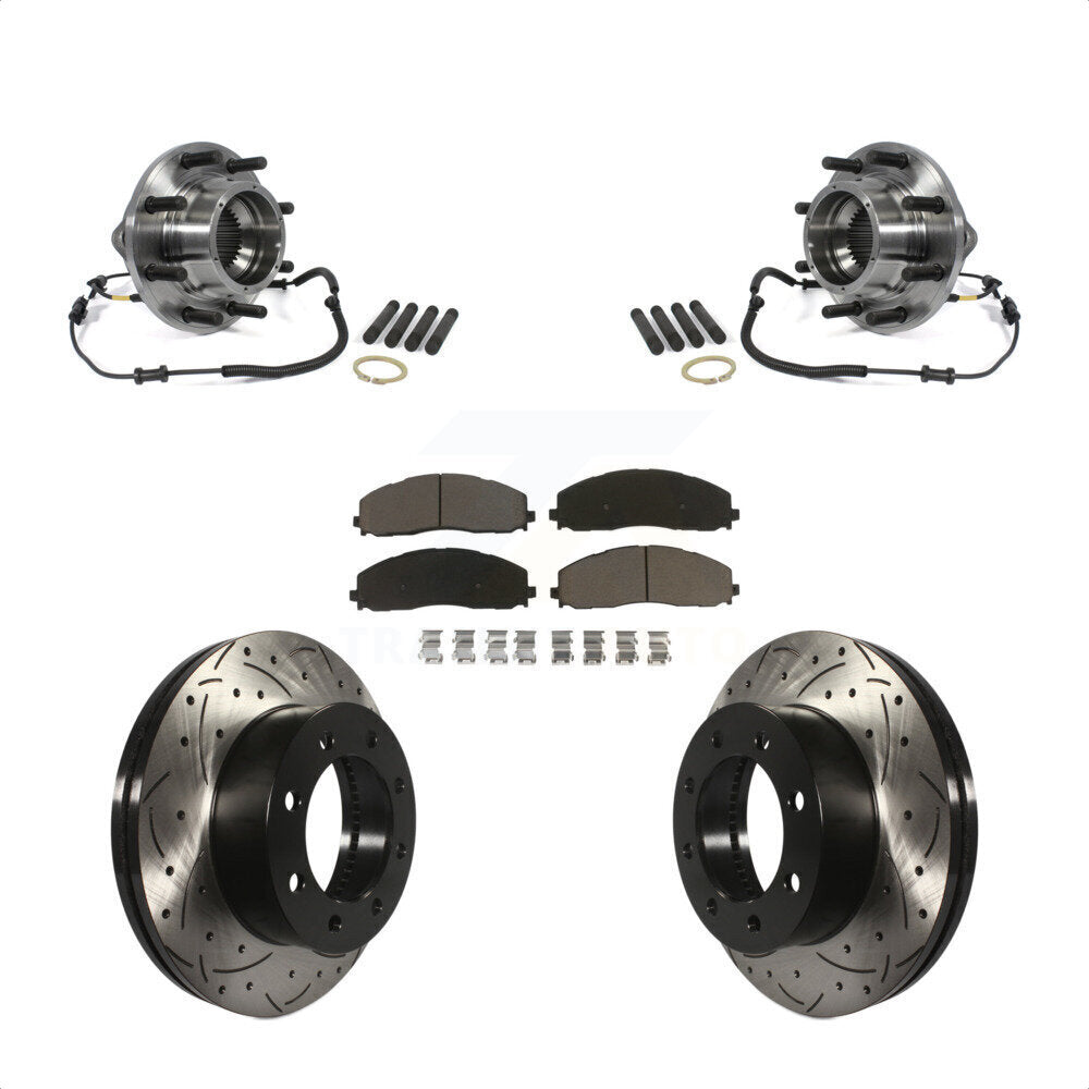 [Avant] Kit d'ensemble roulement de roue et moyeu pour 2014 Ford F-350 Super Duty 4WD Dual Rear Wheels KBB-120184