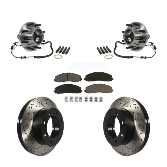 [Avant] Kit d'ensemble roulement de roue et moyeu pour 2014 Ford F-350 Super Duty 4WD Dual Rear Wheels KBB-120184