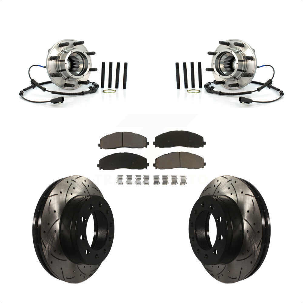 [Avant] Kit d'ensemble roulement de roue et moyeu pour 2013 Ford F-250 Super Duty 4WD Wide Frame Vehicle KBB-120185