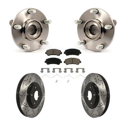 [Avant] Kit d'ensemble roulement de roue et moyeu pour 2007-2012 Nissan Sentra SE-R Spec V avec 2.5L KBB-120187