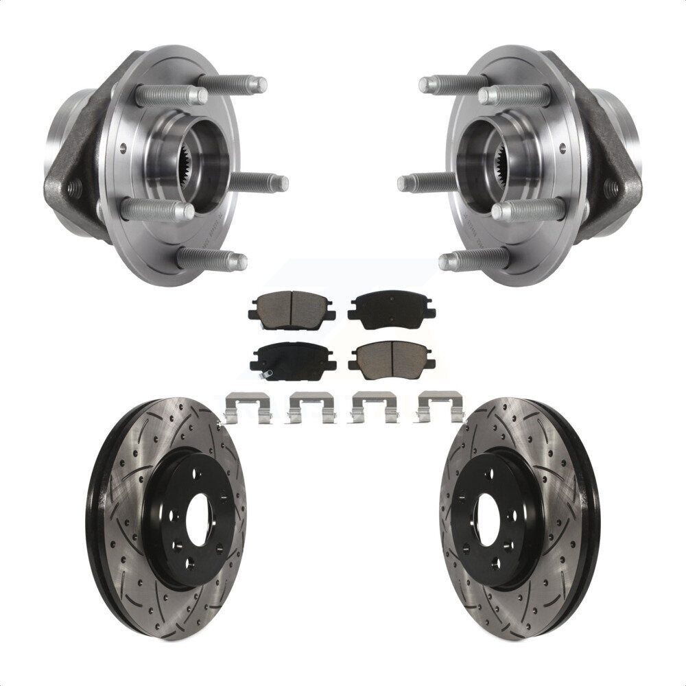 [Avant] Kit d'ensemble roulement de roue et moyeu pour 2016-2019 Chevrolet Cruze KBB-120200 par Transit Auto