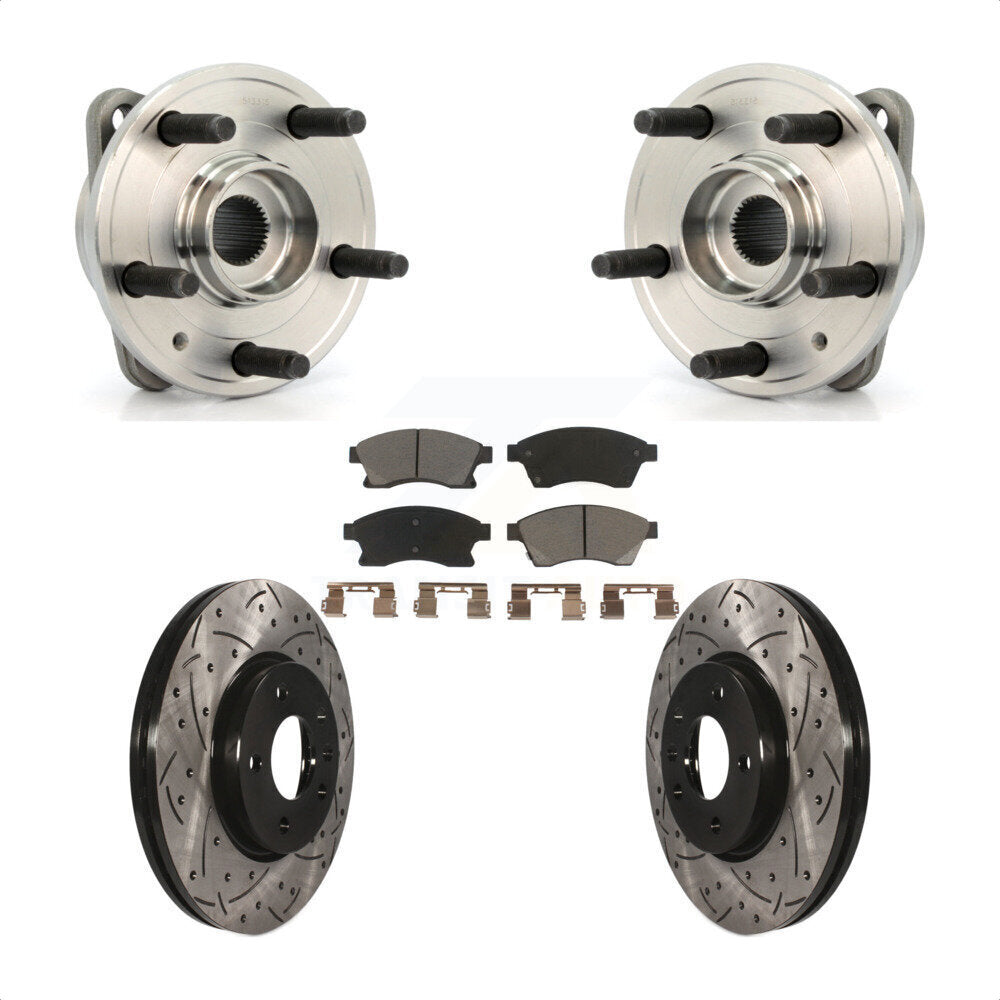 [Avant] Kit d'ensemble roulement de roue et moyeu pour 2014-2015 Chevrolet Cruze DIESEL engine 15" Factory Wheels KBB-120204 par Transit Auto