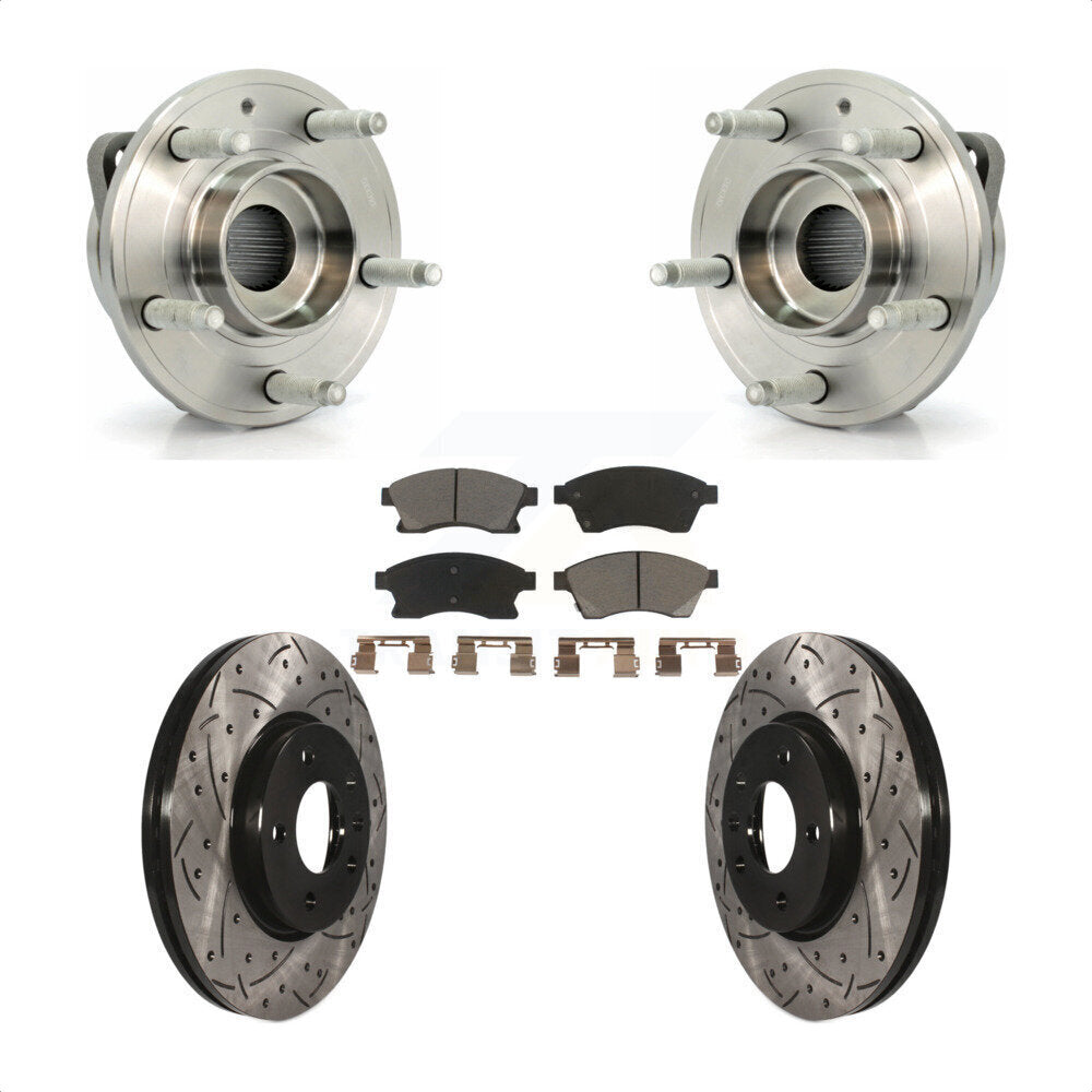 [Avant] Kit d'ensemble roulement de roue et moyeu pour Chevrolet Cruze Buick Verano Volt Orlando KBB-120205 par Transit Auto