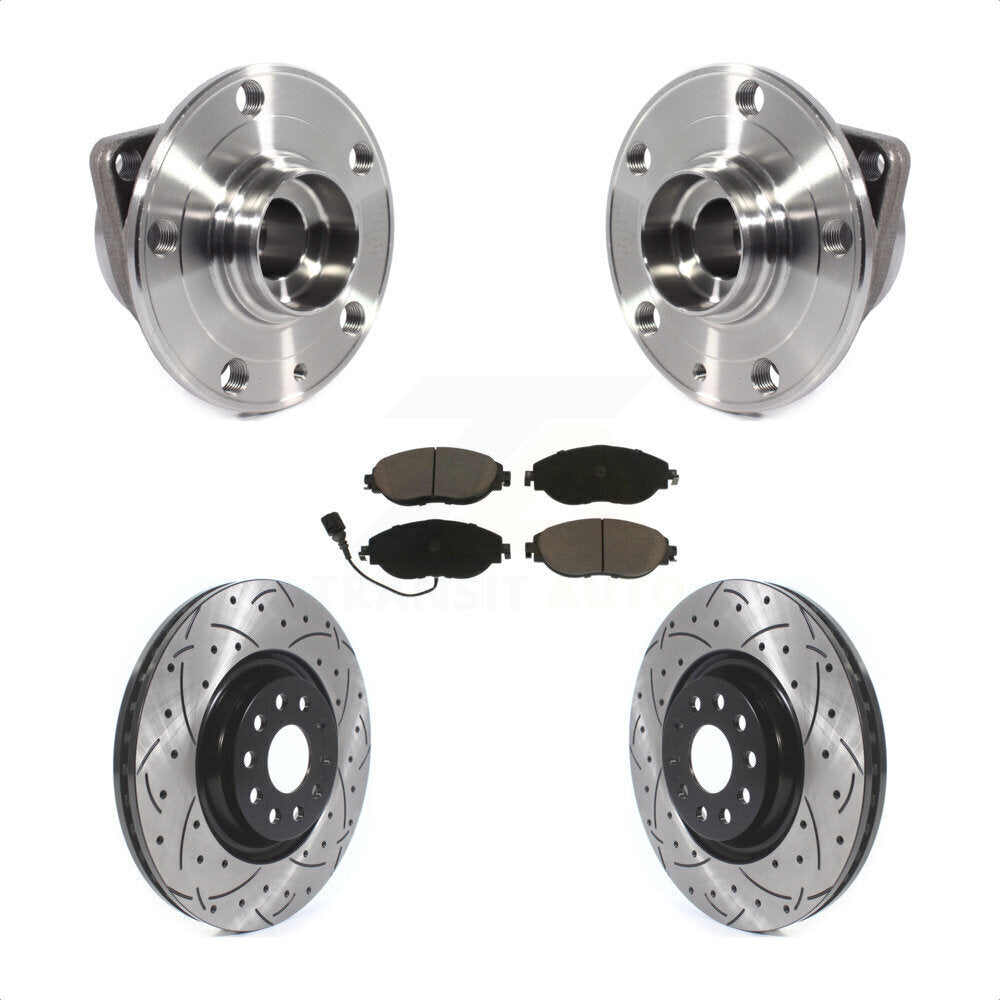 [Avant] Kit d'ensemble roulement de roue et moyeu pour Volkswagen Tiguan Jetta GTI Audi Golf R S3 Q3 Arteon KBB-120221