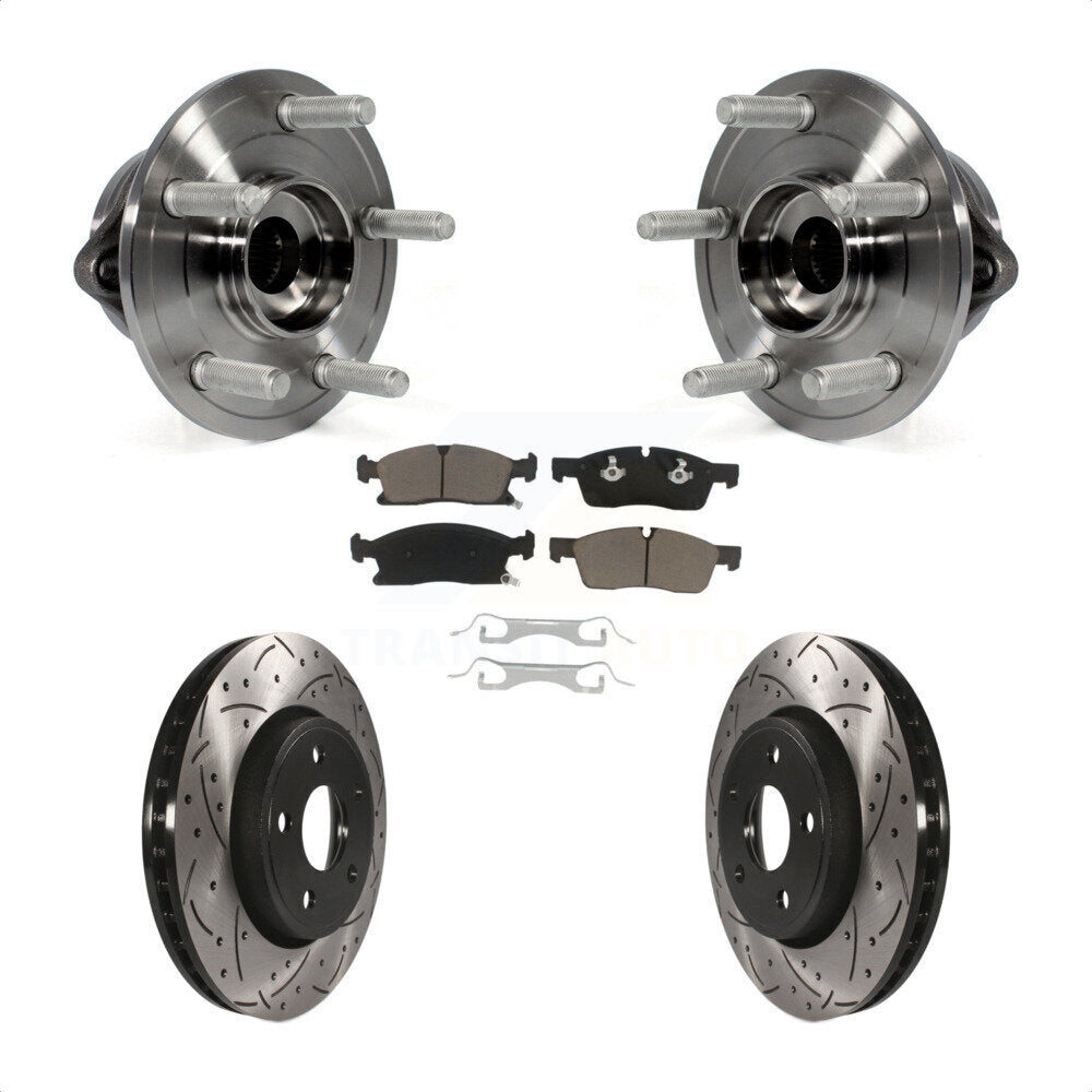 [Avant] Kit d'ensemble roulement de roue et moyeu pour Jeep Grand Cherokee Dodge Durango KBB-120225