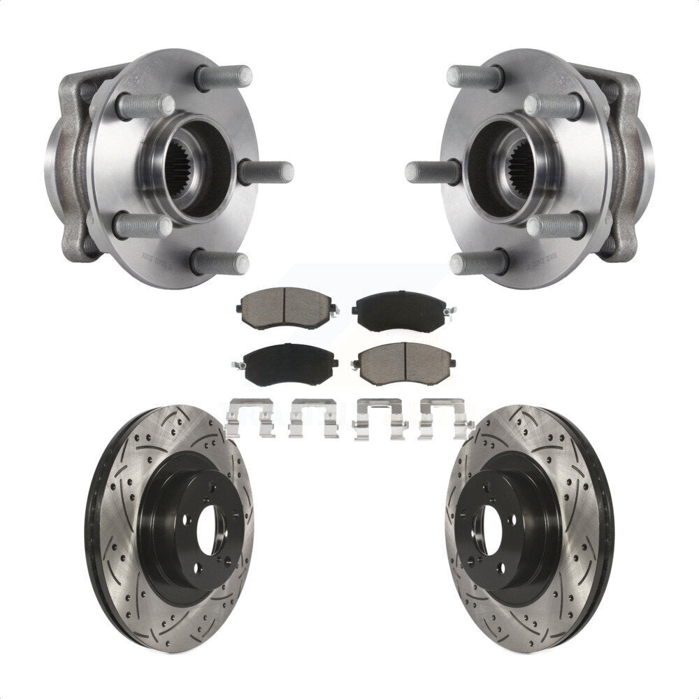 [Avant] Kit d'ensemble roulement de roue et moyeu pour Subaru Forester Crosstrek XV 292mm Diameter Rotor KBB-120238