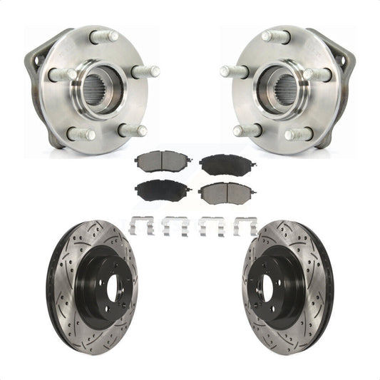 [Avant] Kit d'ensemble roulement de roue et moyeu pour 2009 Subaru Legacy 3.0 R avec 3.0L 292mm Diameter Rotor KBB-120241