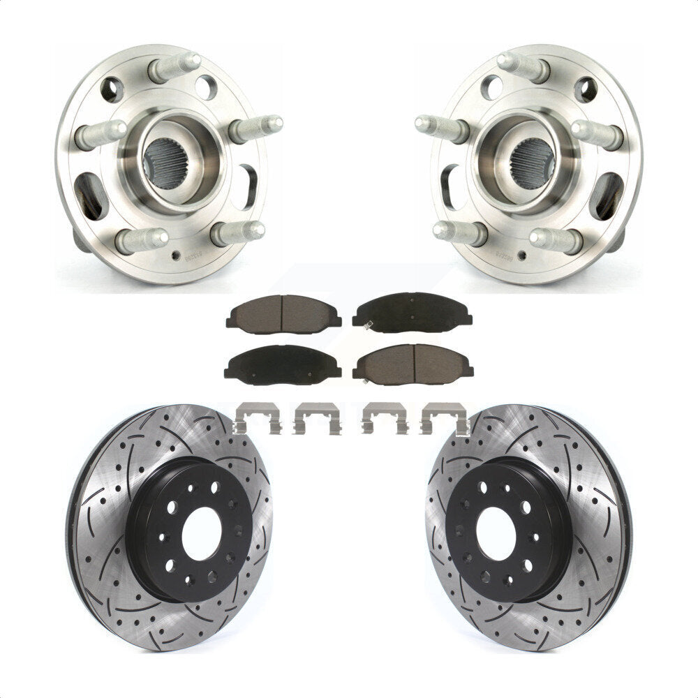 [Avant] Kit d'ensemble roulement de roue et moyeu pour Cadillac CTS sans Heavy Duty Brakes KBB-120244