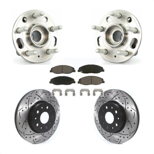 [Avant] Kit d'ensemble roulement de roue et moyeu pour Cadillac CTS sans Heavy Duty Brakes KBB-120244