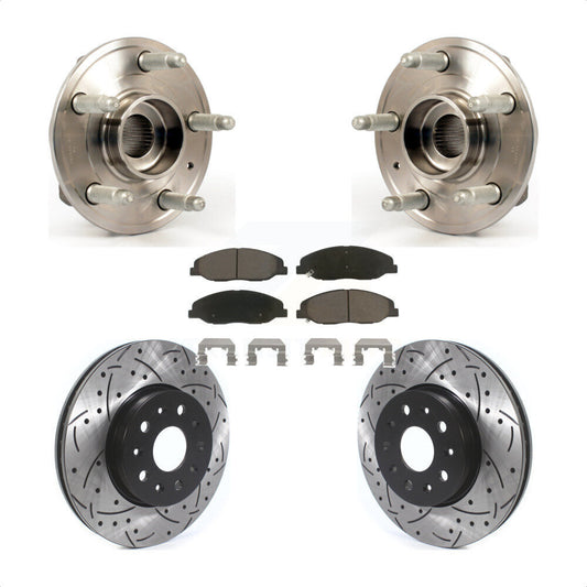 [Avant] Kit d'ensemble roulement de roue et moyeu pour Cadillac CTS sans Heavy Duty Brakes KBB-120245