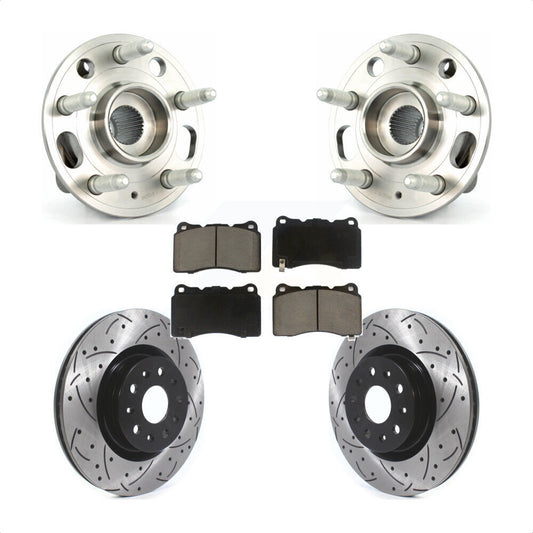 [Avant] Kit d'ensemble roulement de roue et moyeu pour 2015 Cadillac CTS Base Premium Luxury Performance avec AWD avec 18" Factory Wheels KBB-120246