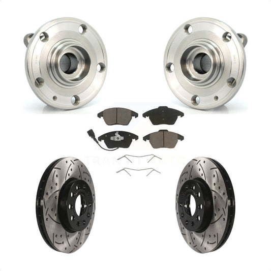 [Avant] Kit d'ensemble roulement de roue et moyeu pour Volkswagen Jetta Beetle Rabbit Audi A3 GTI Quattro KBB-120251