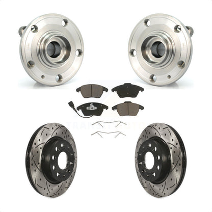 [Avant] Kit d'ensemble roulement de roue et moyeu pour Volkswagen GTI Audi A3 Quattro 280mm Diameter Rotor KBB-120252