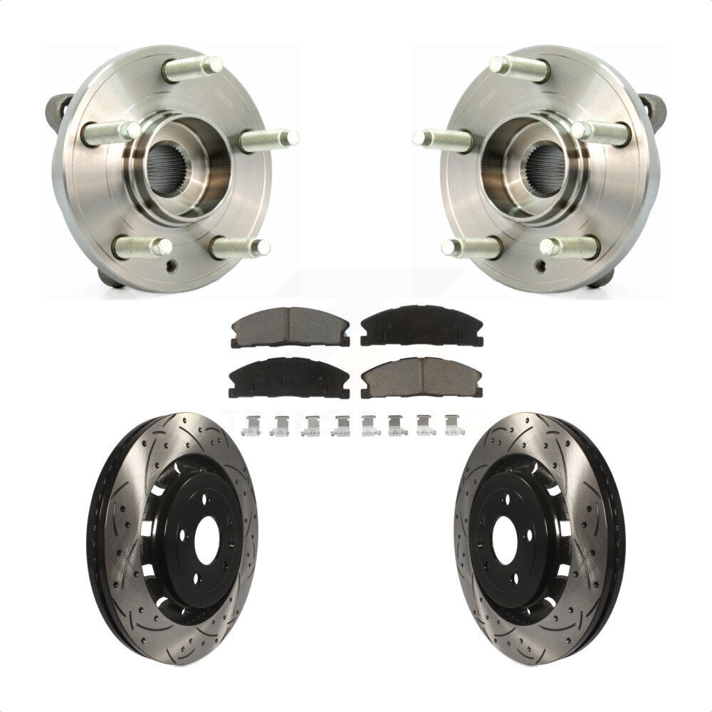 [Avant] Kit d'ensemble roulement de roue et moyeu pour Ford Flex Taurus Lincoln MKS MKT KBB-120261
