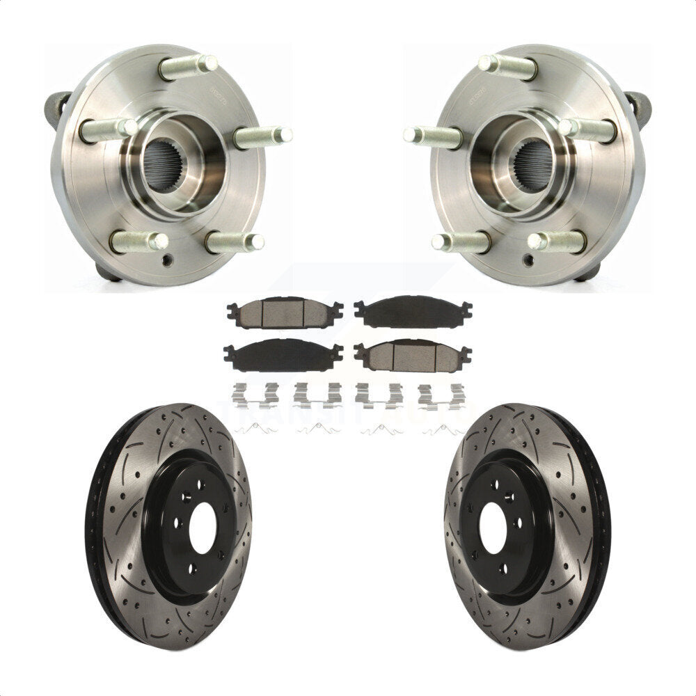 [Avant] Kit d'ensemble roulement de roue et moyeu pour Ford Taurus Flex Lincoln MKT MKS KBB-120262