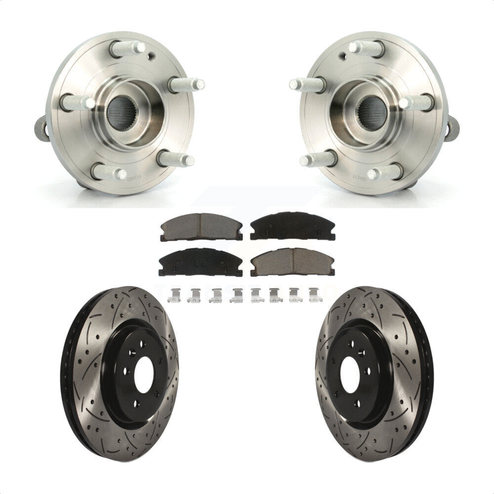 [Avant] Kit d'ensemble roulement de roue et moyeu pour 2013 Ford Explorer Sport Heavy Duty Brakes KBB-120263