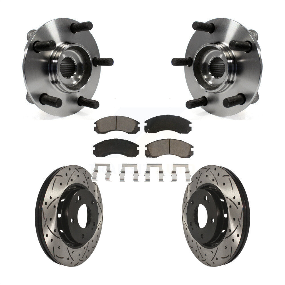 [Avant] Kit d'ensemble roulement de roue et moyeu pour 2010-2011 Mitsubishi Lancer Ralliart Sportback avec AWD KBB-120265