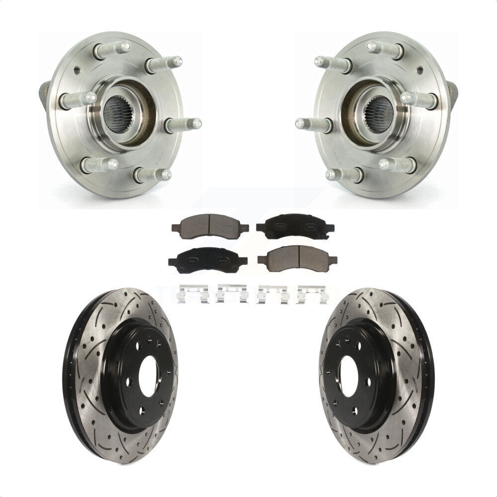 [Avant] Kit d'ensemble roulement de roue et moyeu pour Chevrolet Traverse GMC Acadia Buick Enclave Saturn Outlook Limited KBB-120266